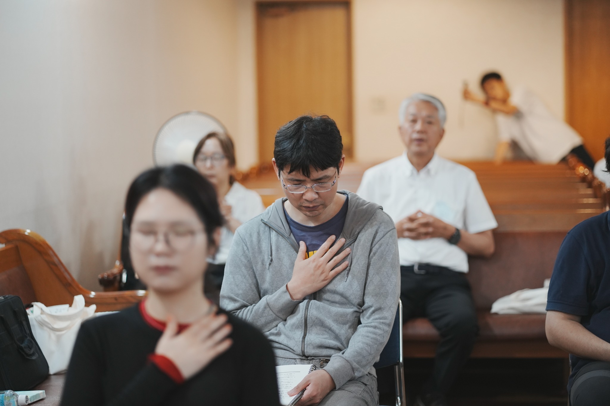 조용히 마음을 돌아보는 기도 시간