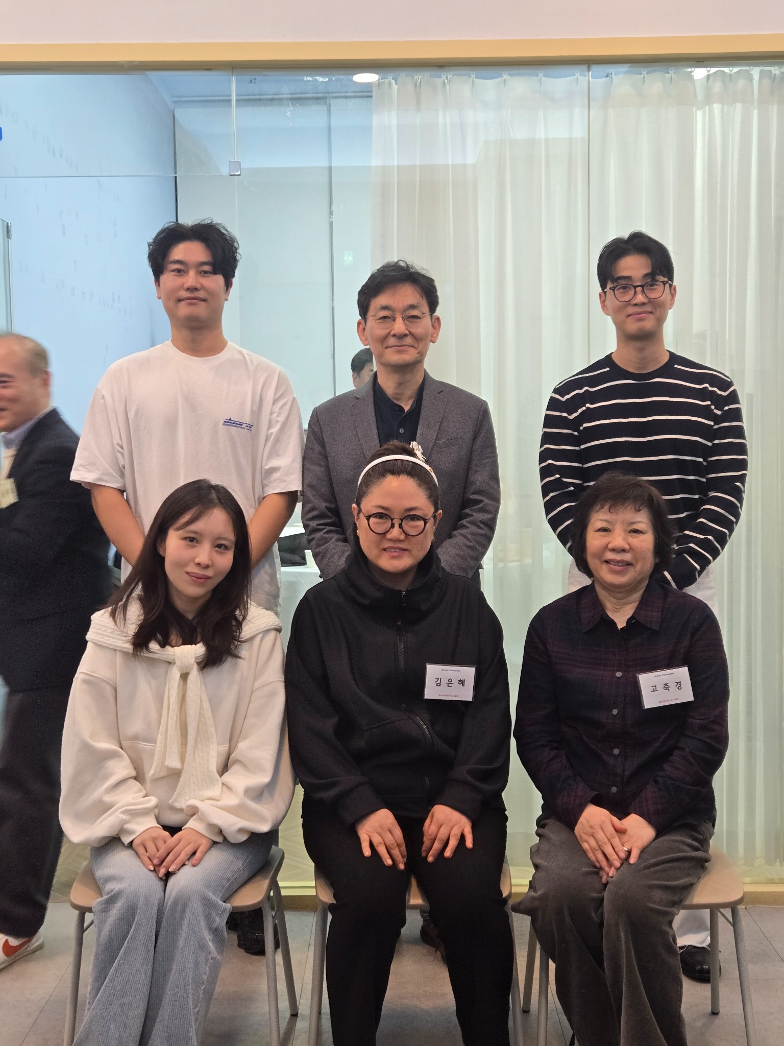 은혜의 만남 졸업 기념사진
